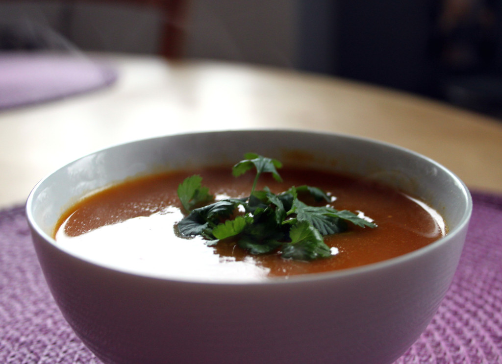 Zupa dyniowo-pomidorowa