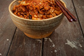 kimchi z młodej kapusty